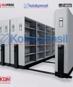 -Mobile file alba mf aum 602 roll o pack -Lemari arsip geser mekanik alba -Mobile file arsip tkdn iso sni -Roll o pack arsip instansi pemerintah