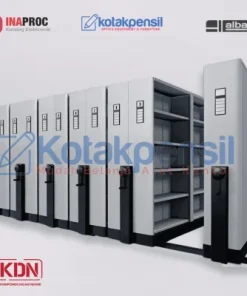 -Mobile file alba mf aum 605 roll o pack -Lemari arsip geser mekanik alba -Mobile file arsip tkdn iso sni -Roll o pack arsip instansi pemerintah
