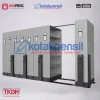 -Mobile file alba mf aum 103 roll o pack mekanik -Lemari arsip mobile file kapasitas besar -Sistem roll o pack arsip kantor alba