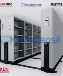 -Mobile file alba mf aum 601 roll o pack -Lemari arsip geser mekanik alba -Mobile file arsip tkdn iso sni -Roll o pack arsip instansi pemerintah