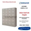 Locker Besi 24 Pintu ALBA LC 24 Swings Door Lemari Loker