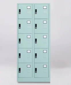 Locker Besi 10 Pintu ALBA LC 505 Gandeng 2 Lemari Loker