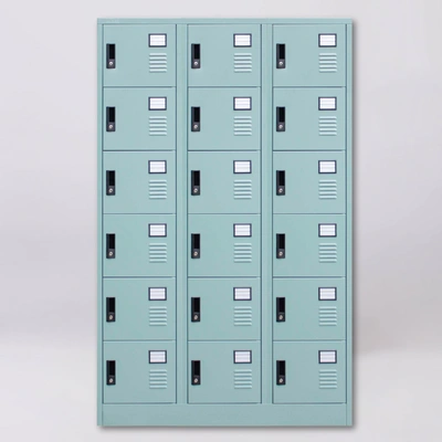 Locker Besi 18 Pintu ALBA LC 506 Gandeng 3 Lemari Loker